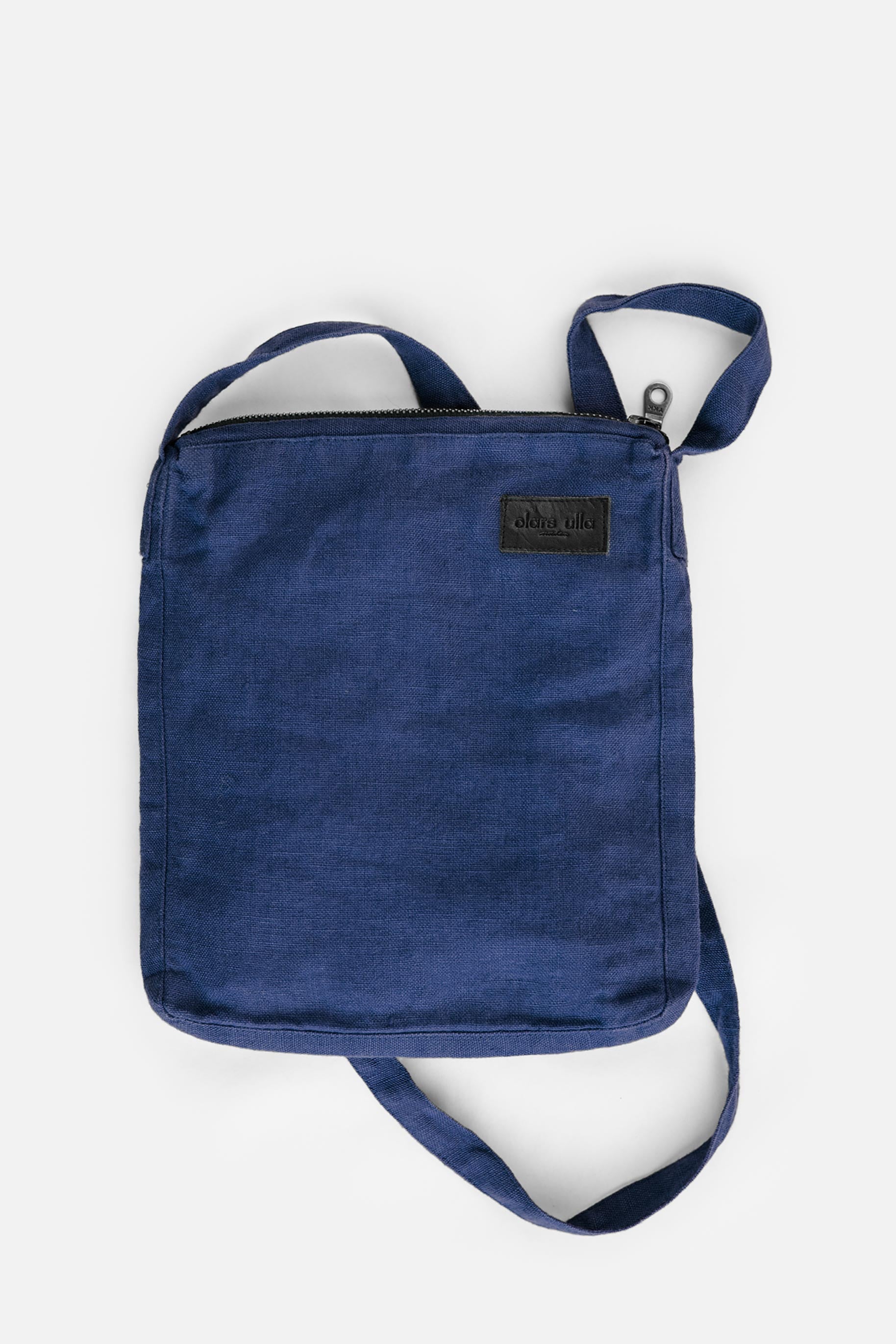 Linen bag with shoulder strap