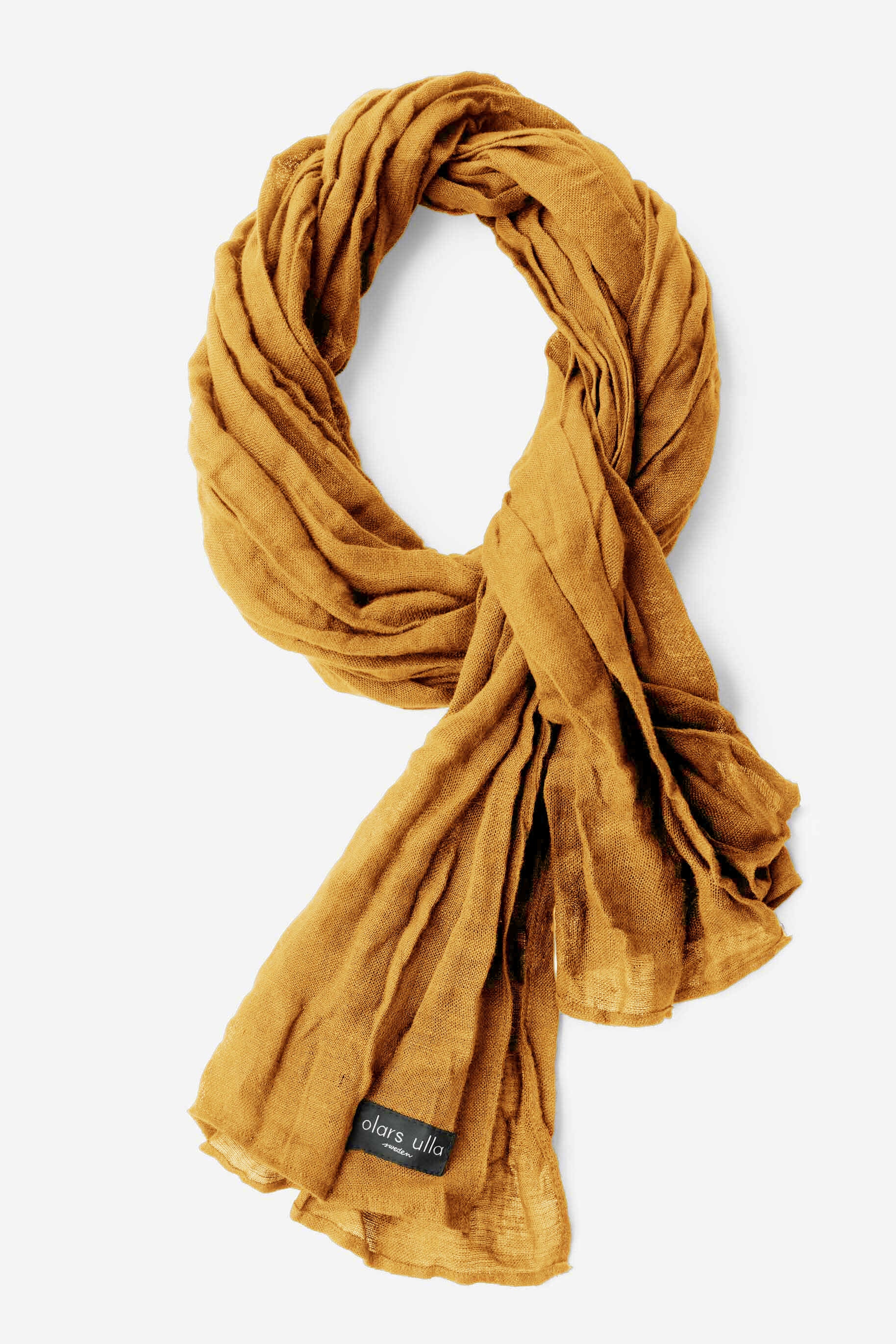 Rectangular linen scarf