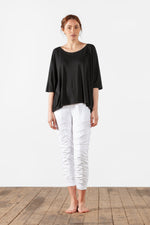 Oversize top in viscose