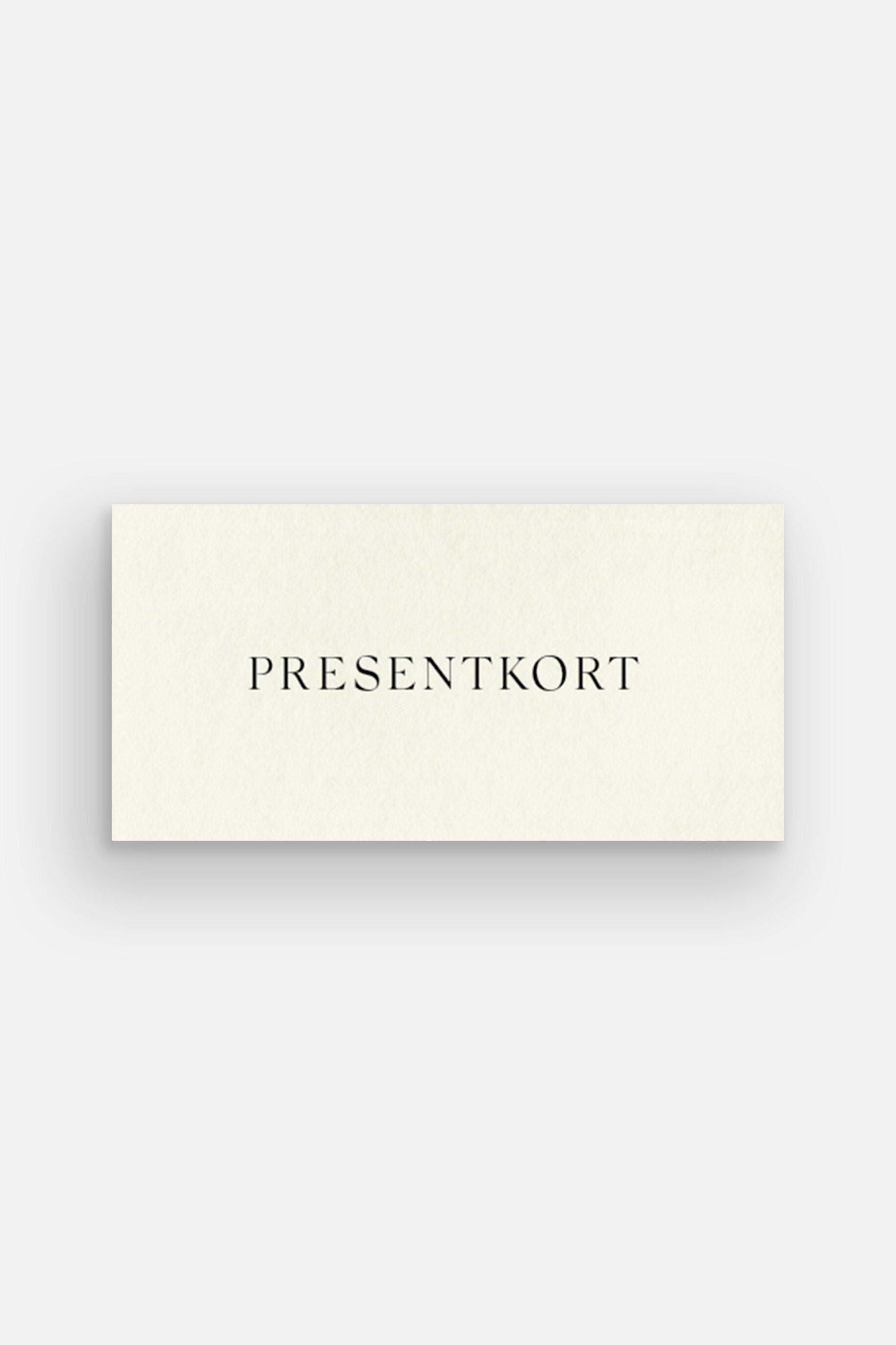 Presentkort